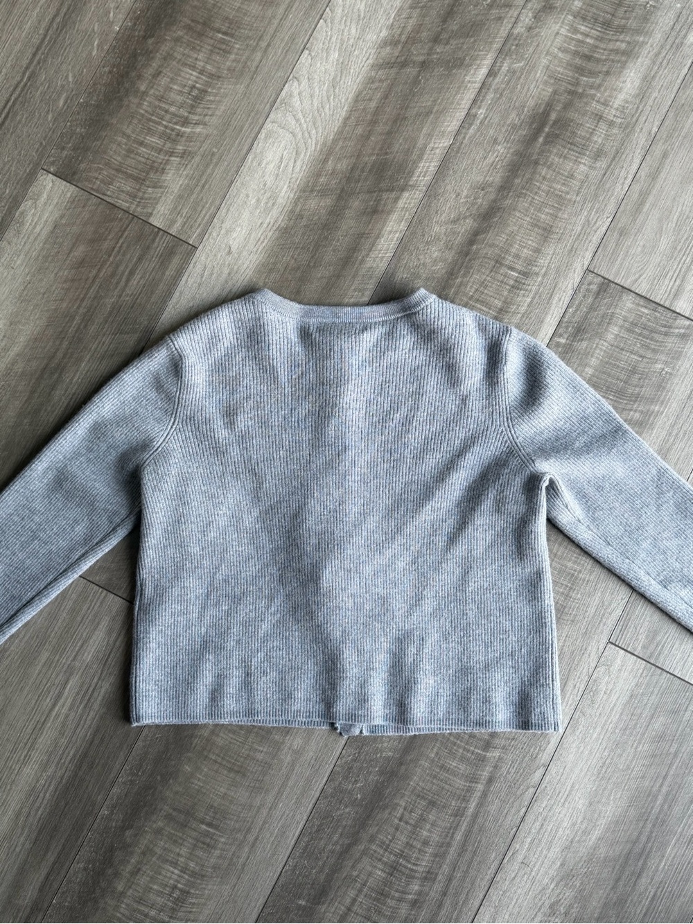 House of Harlow 1960 Cardigan Sweater Women’s Sz M 100% Merino Wool Soft Preppy - Picture 2 of 5